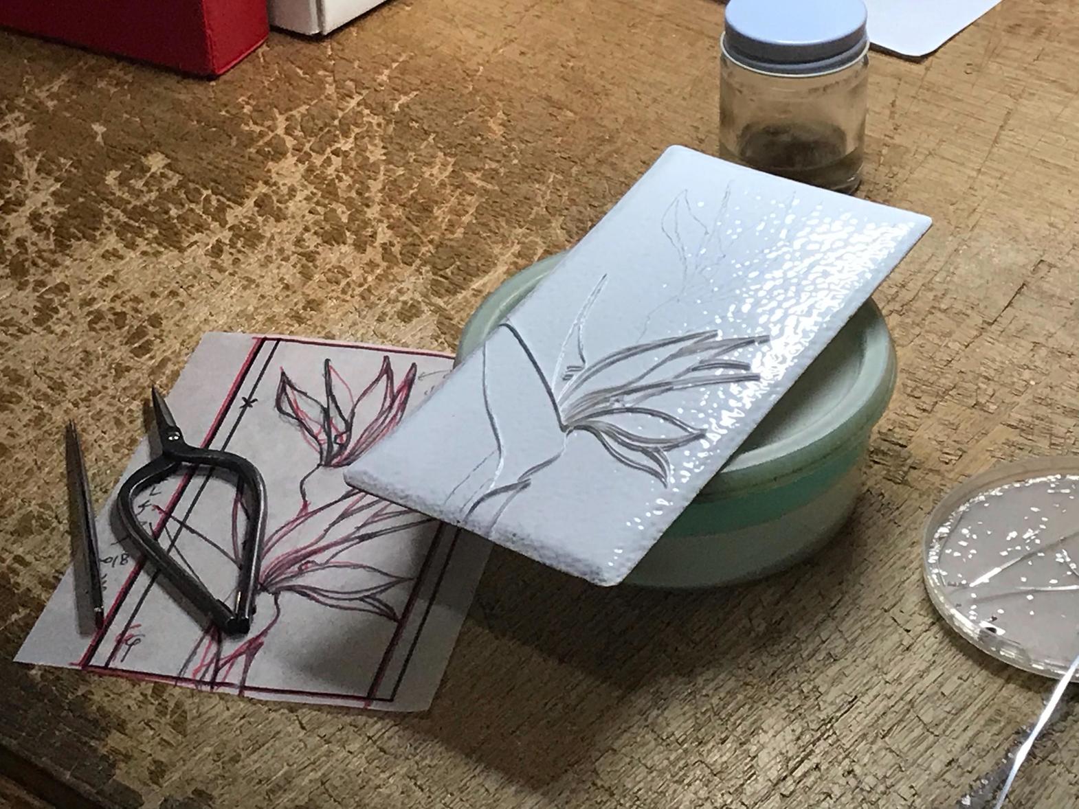 有線七宝作家「森千鶴子」氏